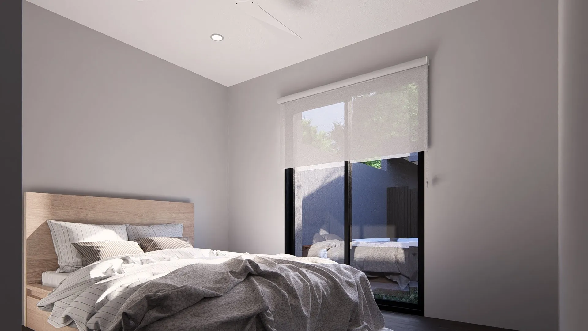 Cabañas MA: dormitorio