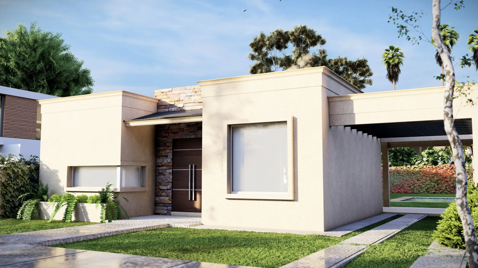 Casa CR: fachada